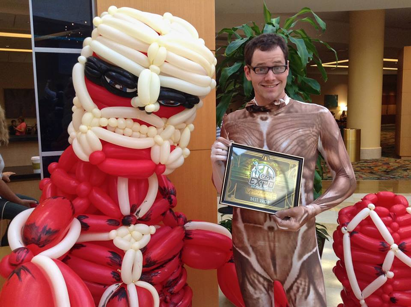 Illustration for article titled Balloon Attack on Titan Cosplay Is Anything But Scary